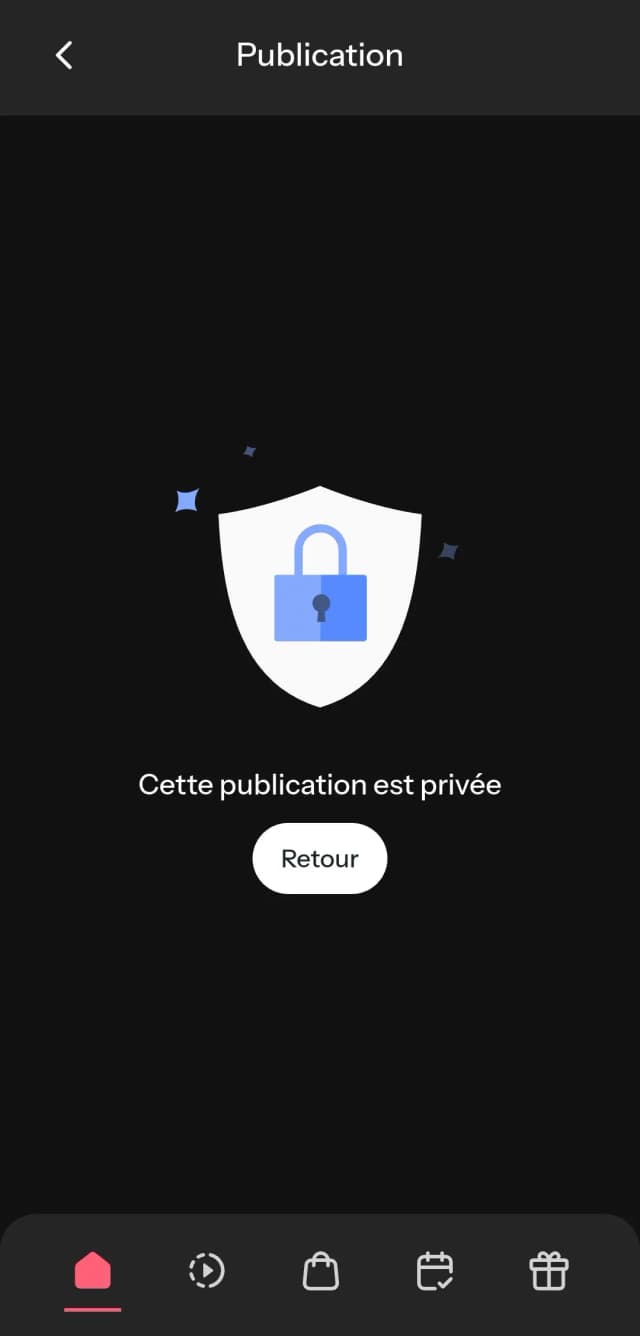 Respect for privacy - App Screenshot